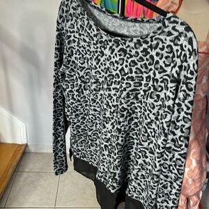 Animal Print Sweater